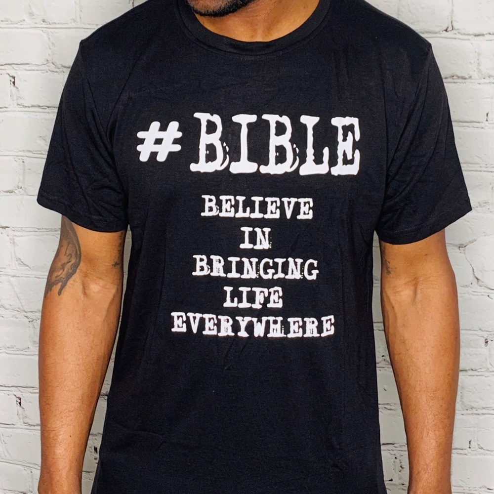 #BIBLE Christian Tshirt